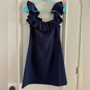 French Connection Navy Blue Dress